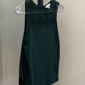 H&M green tank top